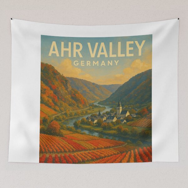 Artikelvorschau, Herbstliche Weinberge im Ahrtal, Deutschland entworfen und verkauft von Aryabek.