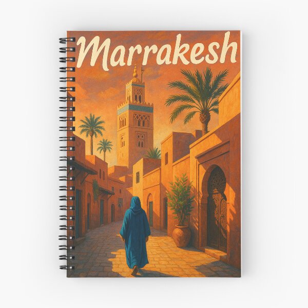 Item preview, Sunset in the Medina of Marrakesh designed and sold by Aryabek.