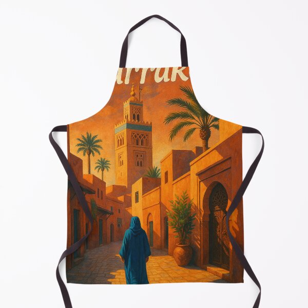 Item preview, Sunset in the Medina of Marrakesh designed and sold by Aryabek.