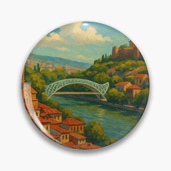 Item preview, Old Town and Bridge of Tbilisi, Georgia designed and sold by Aryabek.