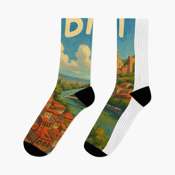 Item preview, Old Town and Bridge of Tbilisi, Georgia designed and sold by Aryabek.