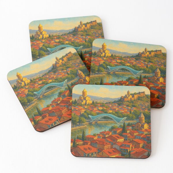 Item preview, Tbilisi Cityscape with Narikala Fortress designed and sold by Aryabek.