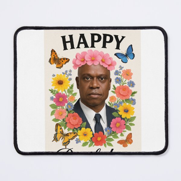 Item preview, Flower Crown Birthday Butterfly Funny prank meme gift weird captain ray holt designed and sold by CheeseBlueprint.