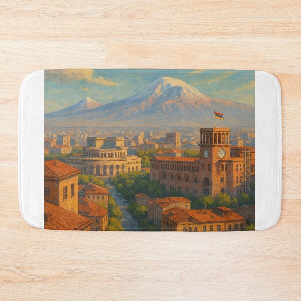 Item preview, Republic Square and Opera House, Yerevan designed and sold by Aryabek.