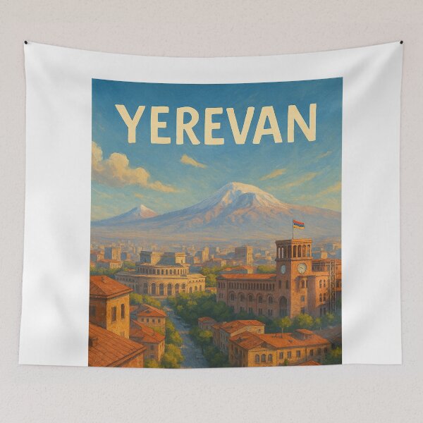 Item preview, Republic Square and Opera House, Yerevan designed and sold by Aryabek.