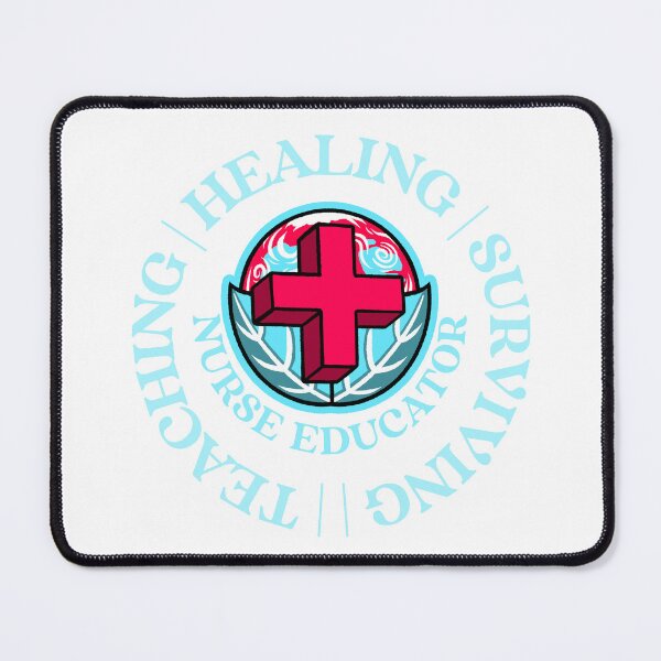 Item preview, Nurse Educator – Teaching, Healing, Surviving Circle Emblem designed and sold by NANursing.