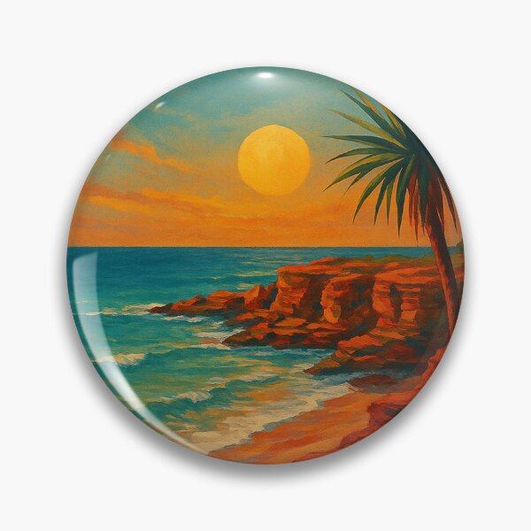 Item preview, Broome Coastline and Kimberley Sunset designed and sold by Aryabek.