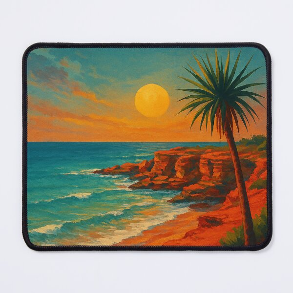 Item preview, Broome Coastline and Kimberley Sunset designed and sold by Aryabek.
