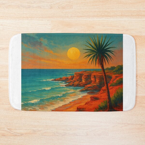 Item preview, Broome Coastline and Kimberley Sunset designed and sold by Aryabek.