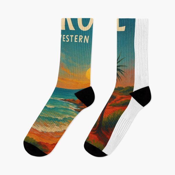 Item preview, Broome Coastline and Kimberley Sunset designed and sold by Aryabek.