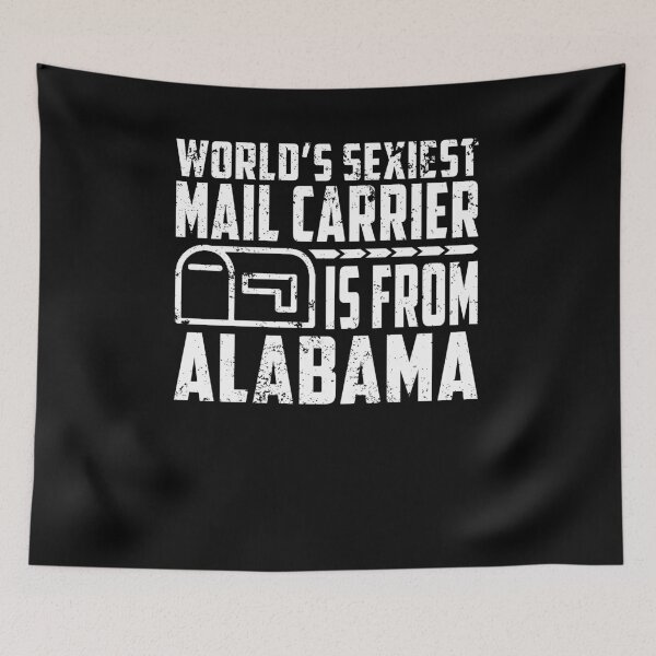 Item preview, Mail Carrier Clothes Alabama Mail Carrier Funny Shirts designed and sold by shoppzee.