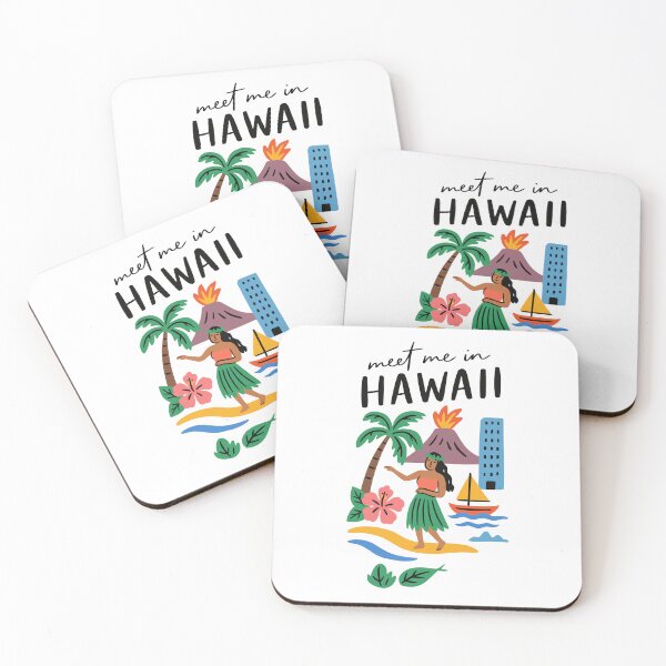 Item preview, Meet me in Hawaii Island paradise designed and sold by CleanDecor.