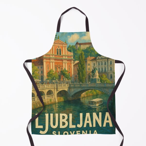 Item preview, Triple Bridge and Franciscan Church, Ljubljana designed and sold by Aryabek.