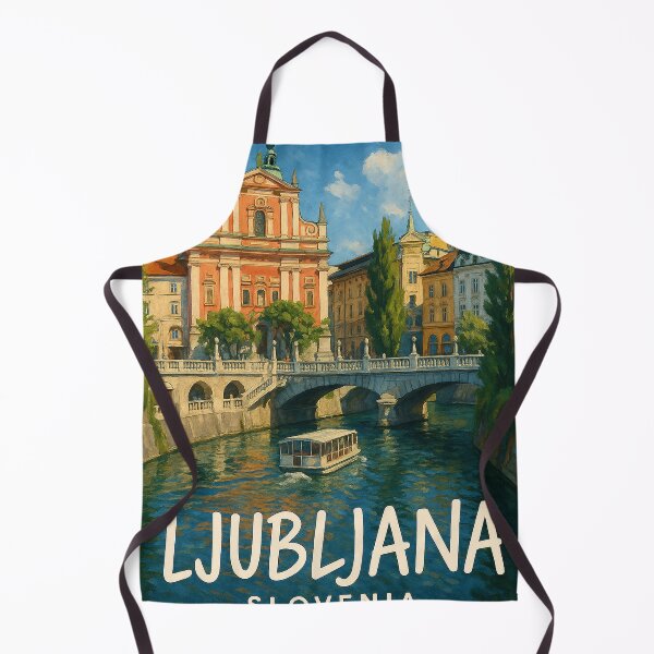 Item preview, River Cruise beneath Ljubljana’s Triple Bridge designed and sold by Aryabek.