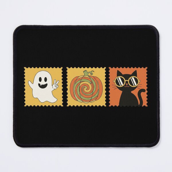 Item preview, Halloween Stamp | Vintage and Spookily Stylish Seasonal Graphic designed and sold by Tw1nsAIArt.