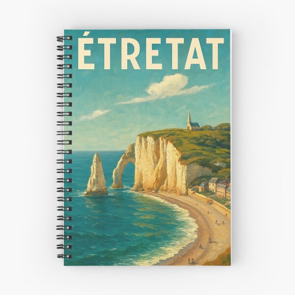 Item preview, Étretat Cliffs and Chapel in Normandy, France designed and sold by Aryabek.