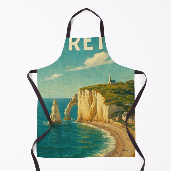 Item preview, Étretat Cliffs and Chapel in Normandy, France designed and sold by Aryabek.