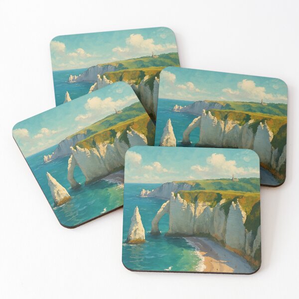 Item preview, Arched Cliffs of Étretat Facing the Channel designed and sold by Aryabek.