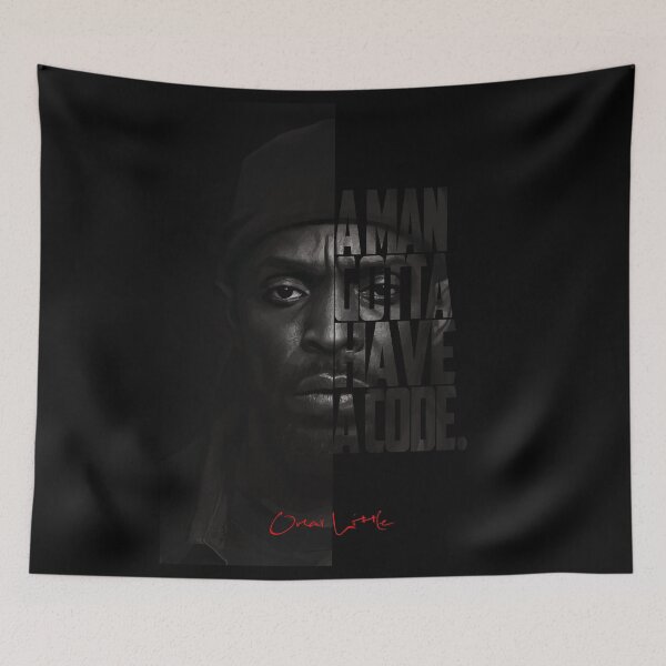 Artikelvorschau, Omar Little – The Wire entworfen und verkauft von Enea Kelo.