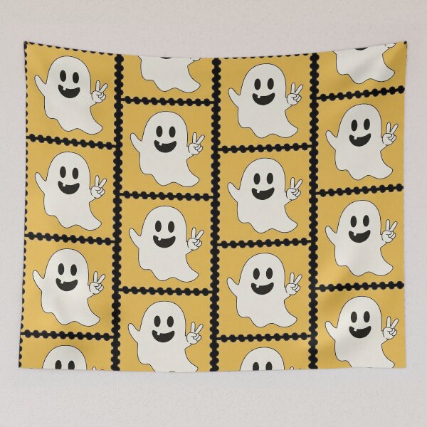 Item preview, Halloween Stamp | Vintage and Spookily Stylish Seasonal Graphic designed and sold by Tw1nsAIArt.