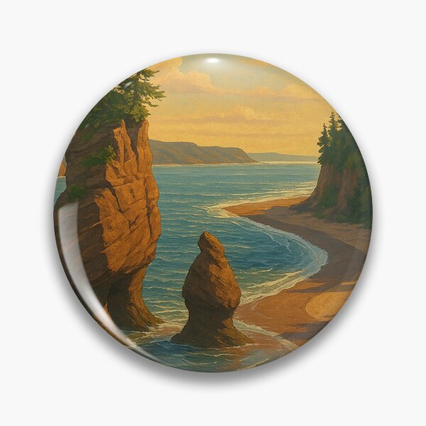 Item preview, Hopewell Rocks at Sunset, Bay of Fundy, Canada designed and sold by Aryabek.