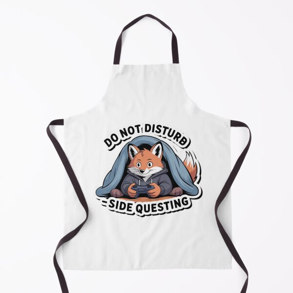 Item preview, Do Not Disturb – Side Questing Gamer Fox Design designed and sold by ArtByYunus.