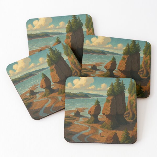 Item preview, Low Tide at Hopewell Rocks, Bay of Fundy designed and sold by Aryabek.