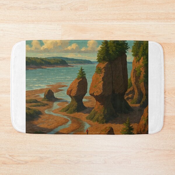 Item preview, Low Tide at Hopewell Rocks, Bay of Fundy designed and sold by Aryabek.
