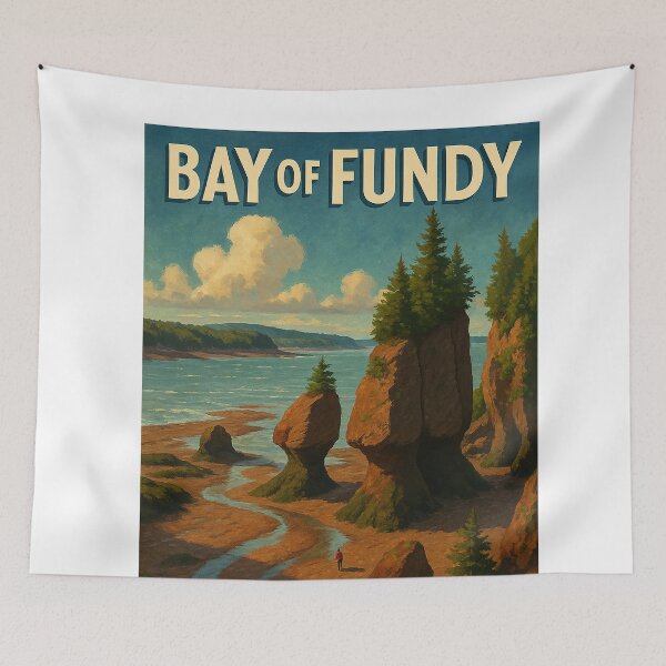 Item preview, Low Tide at Hopewell Rocks, Bay of Fundy designed and sold by Aryabek.