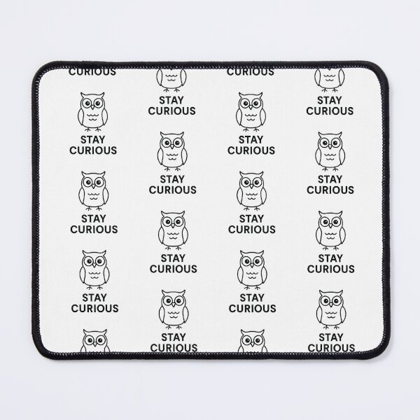 Item preview, Stay Curious – Minimalist Owl Design designed and sold by Mini-ink.