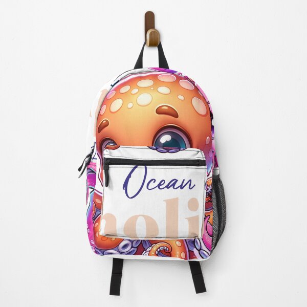 Item preview, Ocean Cuties Holiday Duties – Kawaii Octopus Family Illustration with Big Eyes – Cute Underwater Cartoon for Kids & Sea Lovers designed and sold by MayaPrintLab.