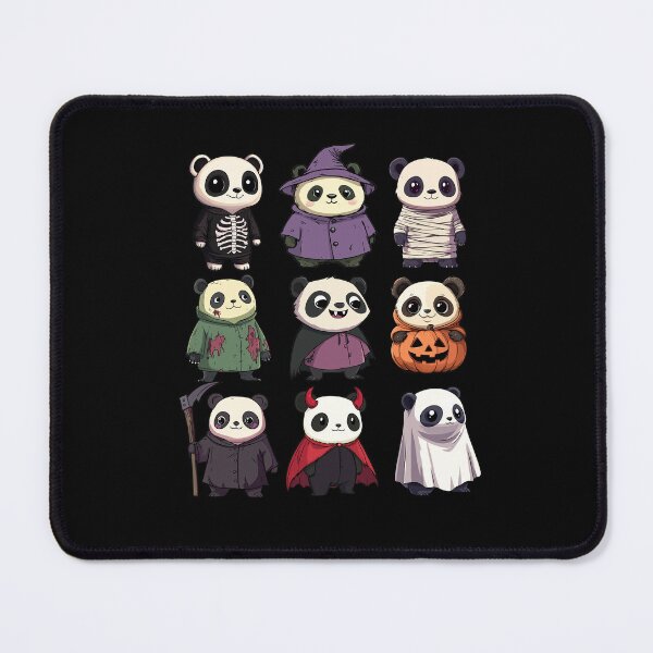 Item preview, Bamboo Bunch - Nine Cute Panda in Costume designed and sold by Joyfulbits.
