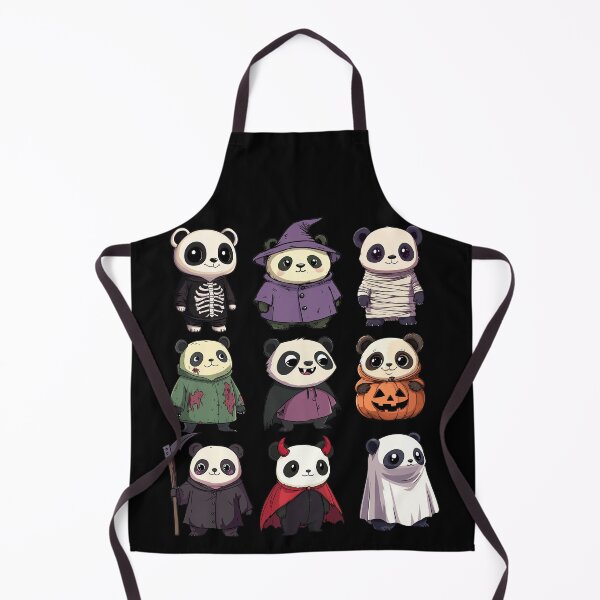 Item preview, Bamboo Bunch - Nine Cute Panda in Costume designed and sold by Joyfulbits.
