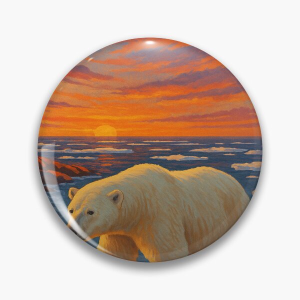 Item preview, Polar Bear on Hudson Bay Coast, Churchill designed and sold by Aryabek.