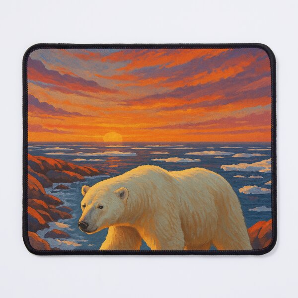 Item preview, Polar Bear on Hudson Bay Coast, Churchill designed and sold by Aryabek.