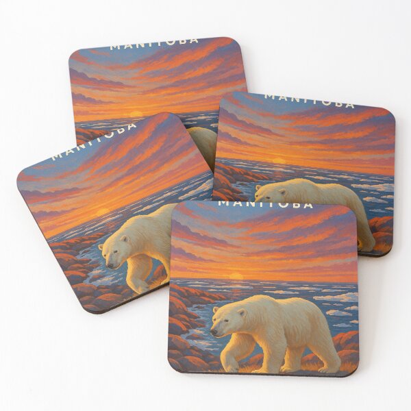 Item preview, Polar Bear on Hudson Bay Coast, Churchill designed and sold by Aryabek.
