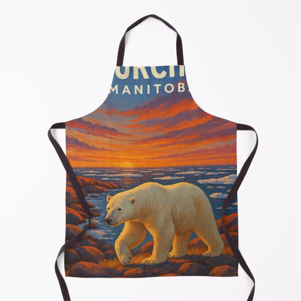 Item preview, Polar Bear on Hudson Bay Coast, Churchill designed and sold by Aryabek.