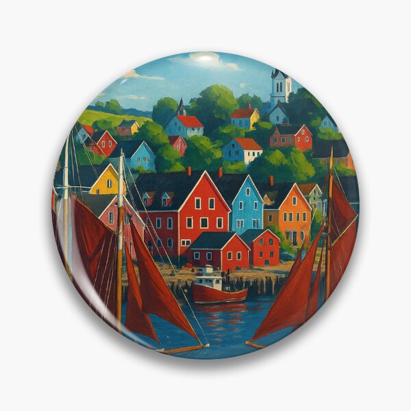 Item preview, Lunenburg Harbour and Heritage Homes, Nova Scotia designed and sold by Aryabek.