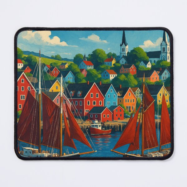 Item preview, Lunenburg Harbour and Heritage Homes, Nova Scotia designed and sold by Aryabek.
