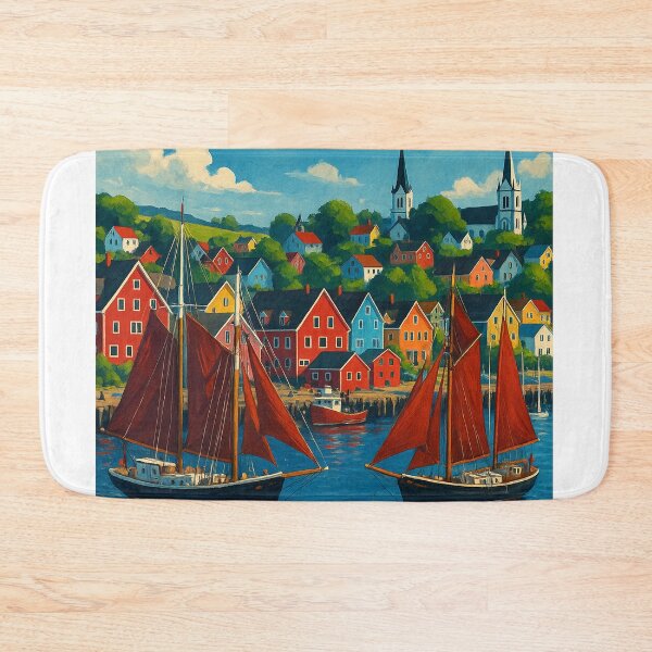 Item preview, Lunenburg Harbour and Heritage Homes, Nova Scotia designed and sold by Aryabek.