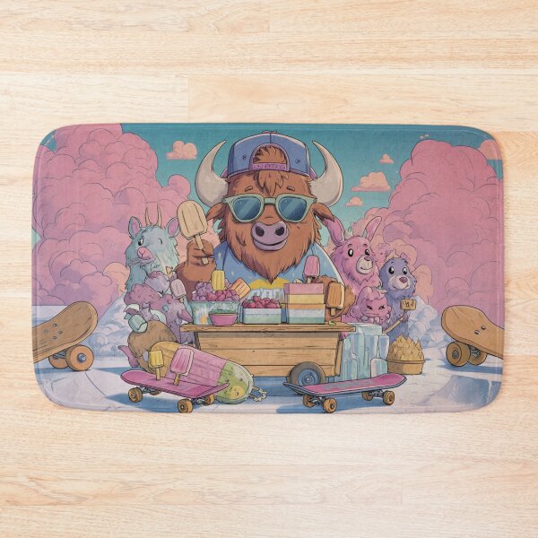Item preview, Buffalo Snack Stand & Skater Crew designed and sold by TomiMono.