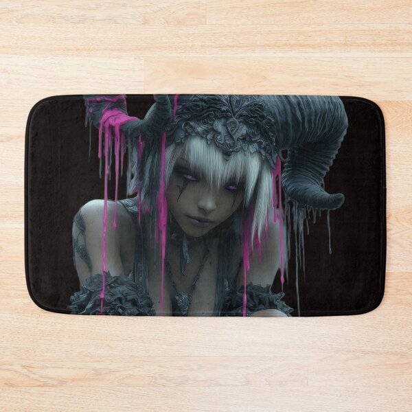 Item preview, goth demon designed and sold by CursedbyLilith.