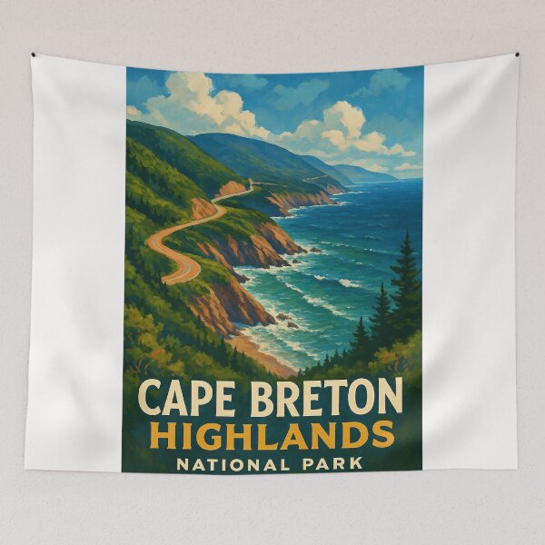 Item preview, Cabot Trail, Cape Breton Highlands National Park designed and sold by Places On Earth.