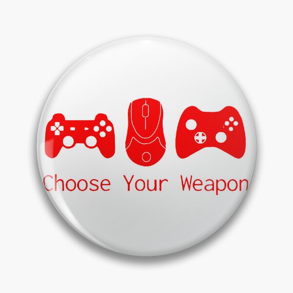 Item preview, Choose your weapon red gamer designed and sold by LuizSilva1983.