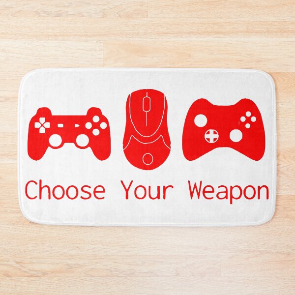 Item preview, Choose your weapon red gamer designed and sold by LuizSilva1983.