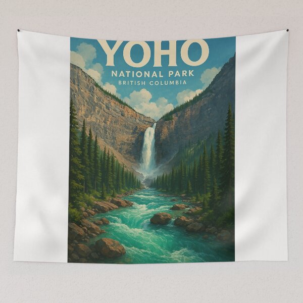 Item preview, Takakkaw Falls, Yoho National Park, British Columbia designed and sold by Places On Earth.
