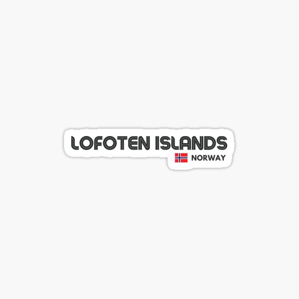 Item preview, Lofoten Islands - Norway  designed and sold by Sketch-Shack.