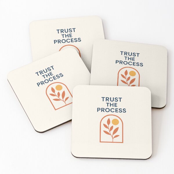 Item preview, Trust the Process – Minimalist Botanical Design designed and sold by Mini-ink.