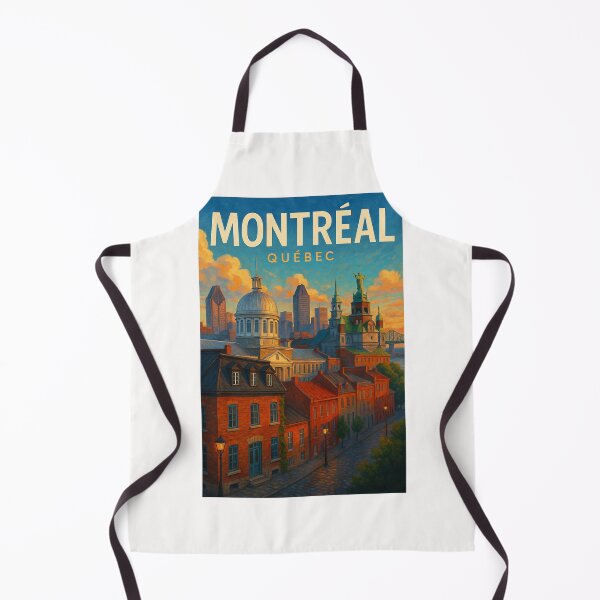 Item preview, Old Montréal Skyline at Sunset, Québec designed and sold by Places On Earth.