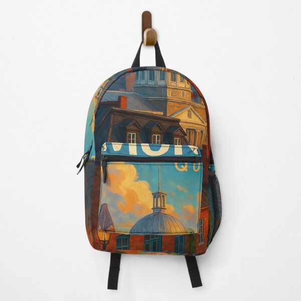 Item preview, Old Montréal Skyline at Sunset, Québec designed and sold by Places On Earth.
